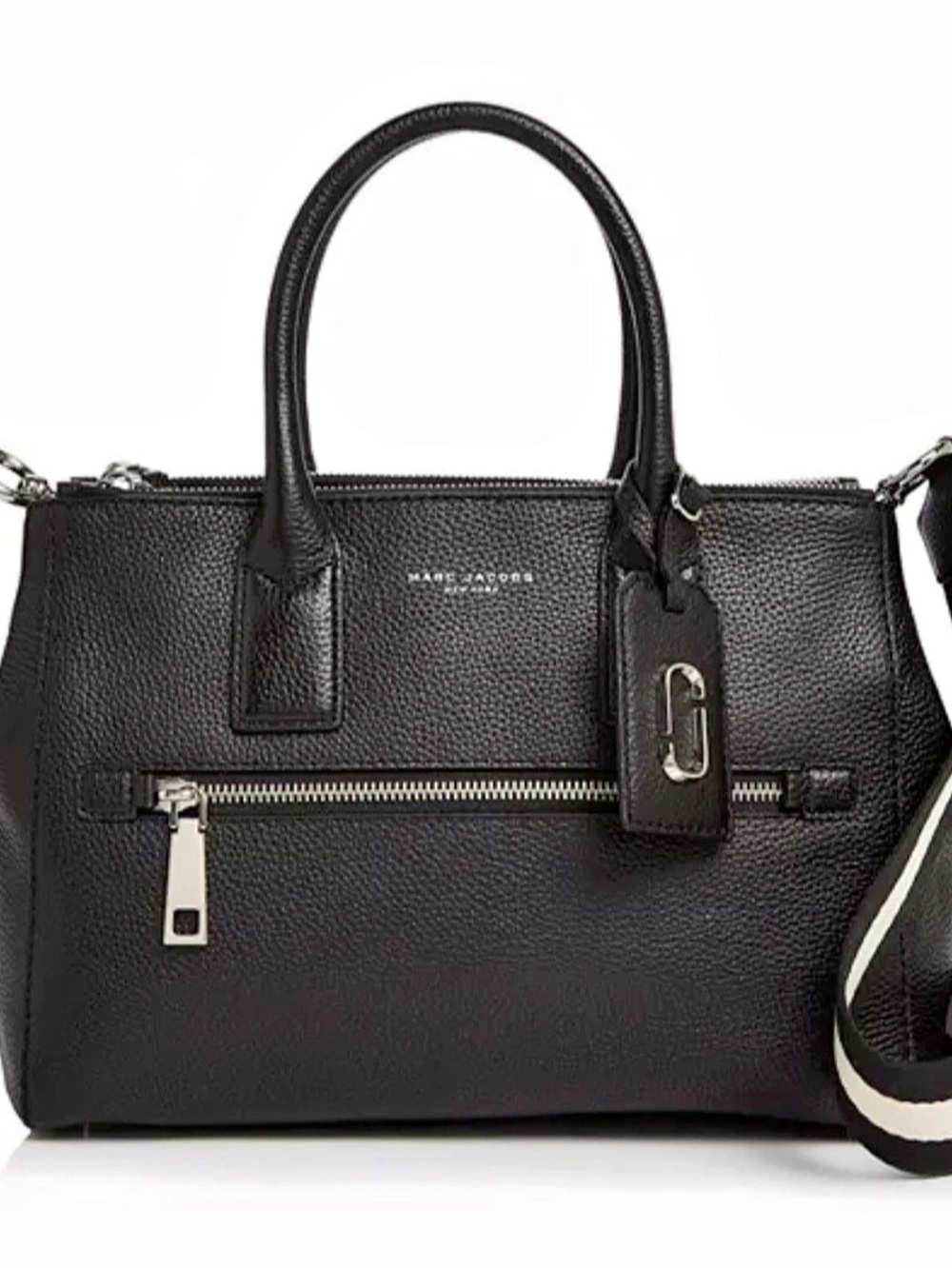 Marc Jacobs Black Leather Satchel